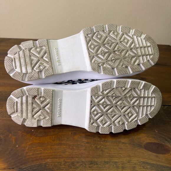 Converse All Star Lugged Sole Platform High Top Leopard Print Sneakers Womens 11 - Picture 6 of 11